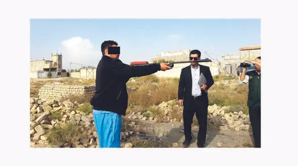 شلیک مرگبار مرد غیرتی به مزاحم خواهرش / زن صیغه ای قاتل لو داد + عکس