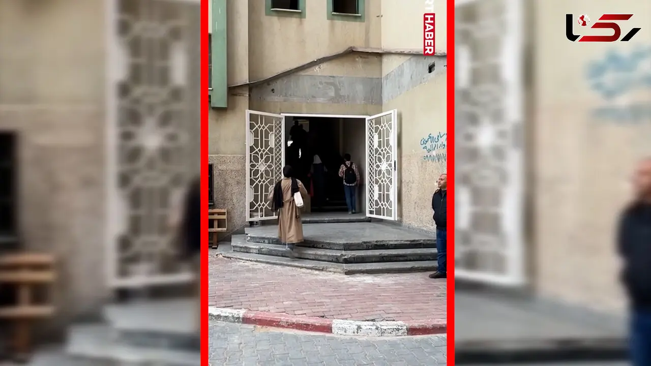 فیلم بازگشت دانشجویان به کلاس‌های درس غزه