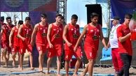 شکست نزدیک ایران مقابل برزیل در هندبال ساحلی نوجوانان جهان