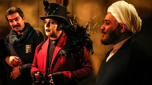 گزارش تصویری از پشت صحنه فیلم آهوی پیشونی سفید 2