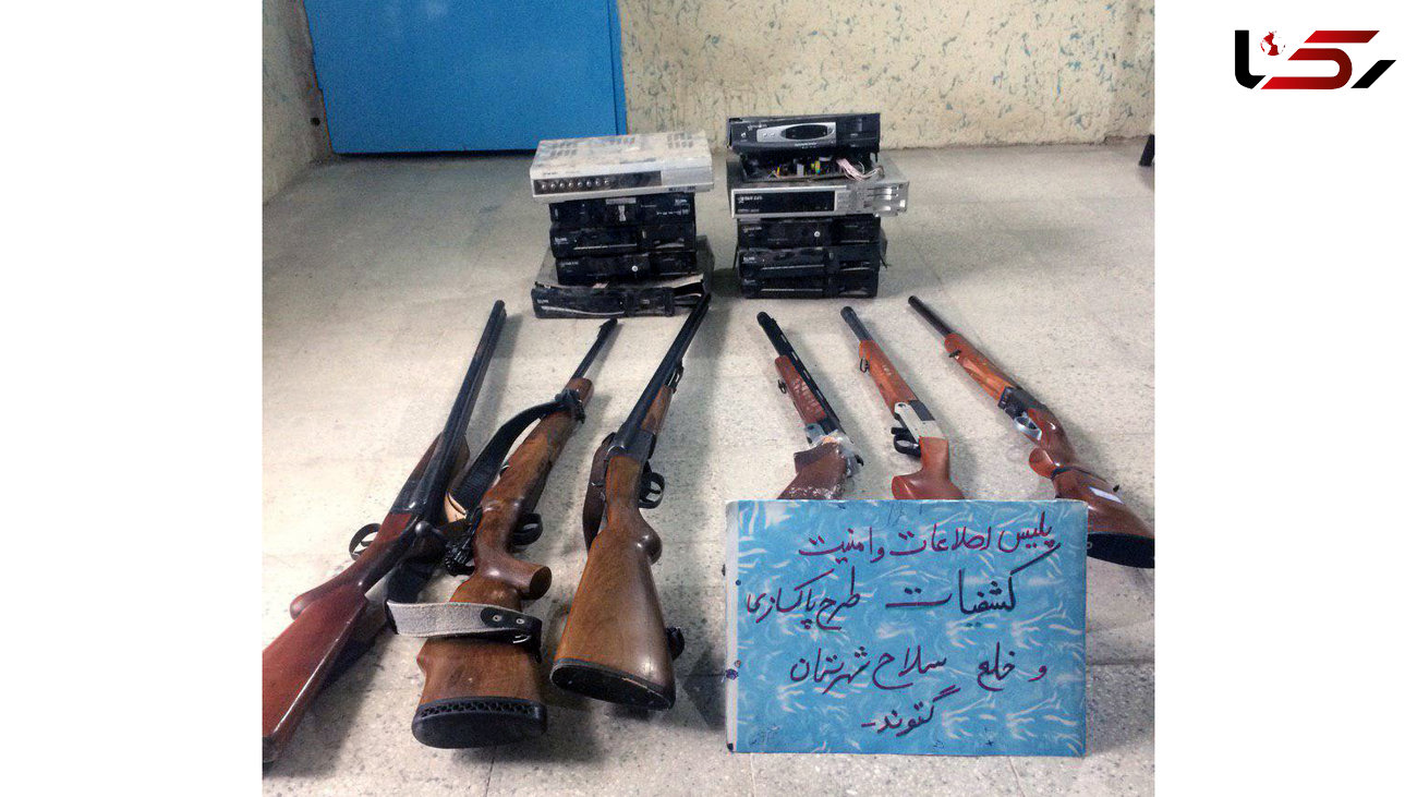 دستگیری 6 مرد مسلح در گتوند+عکس