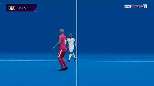 فیلم / گل سوم قطر به ایران آفساید بود ! / داوران در VAR دستکاری کردند