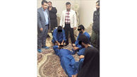 عکس صحنه یک قتل توسط آدمکش های مخوف مشهد / پای یک زن در میان بود ! 