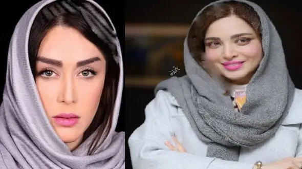 درخشش بهنوش طباطبایی و سارا منجزی‌پور، همسر محمد علیزاده با تیپ و استایل مشکی و سنجاق سینه‌های طلایی و سرخابی +فیلم و عکس
