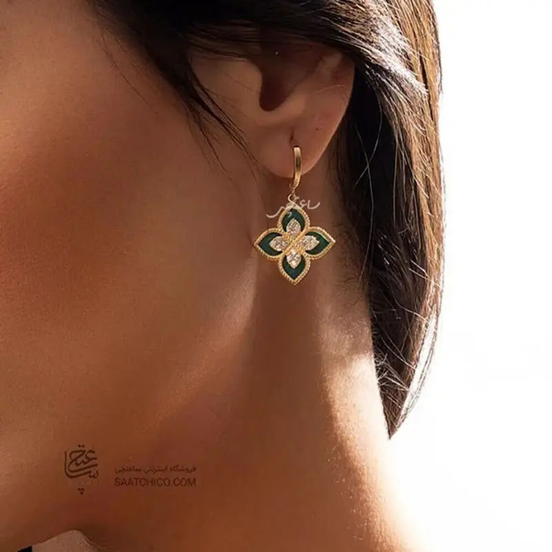 مدل آویز دار گوشوارخ حلقه ای جدید