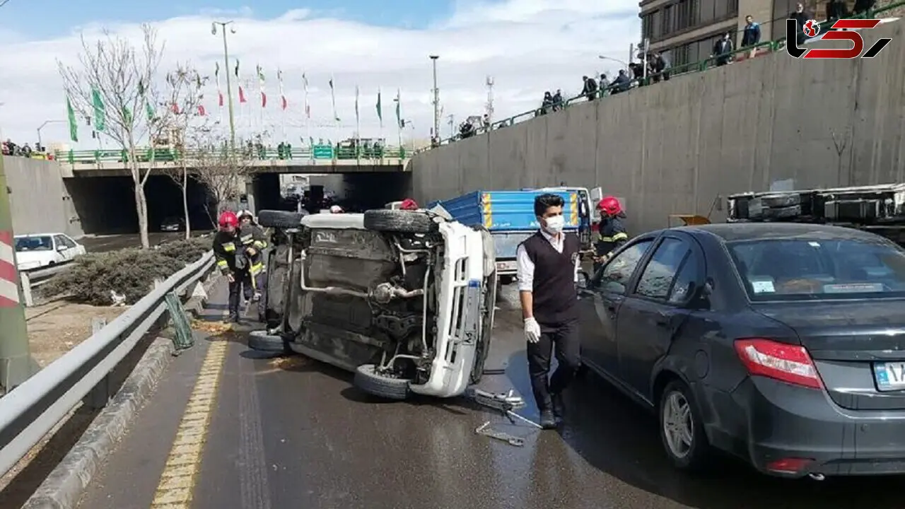 یک هفته خونین در خیابان های تهران / 6 نفر در تصادفات جان باختند