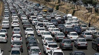 ترافیک نیمه سنگین در آزادراه قزوین-کرج/ضرورت استفاده از زنجیر چرخ در محورهای کوهستانی کشور