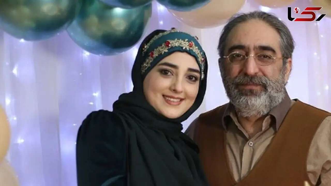عکس/ نگاهی به لباس عروس منجق دوزی شده و شیک ستاره سادات قطبی به شکل چادرملی
