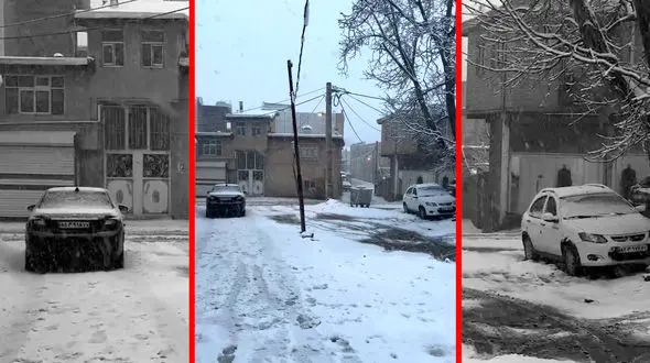 فیلم زمستان سفید و چشم نواز سردشت