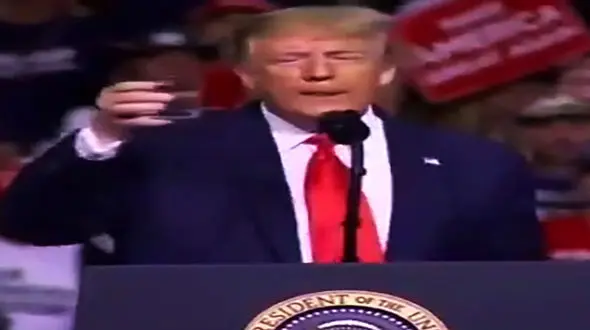 ترامپ باز هم سوژه شد + فیلم