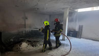 عکس های عملیات ویژه برای نجات 7 مشهدی گرفتار در آتش
