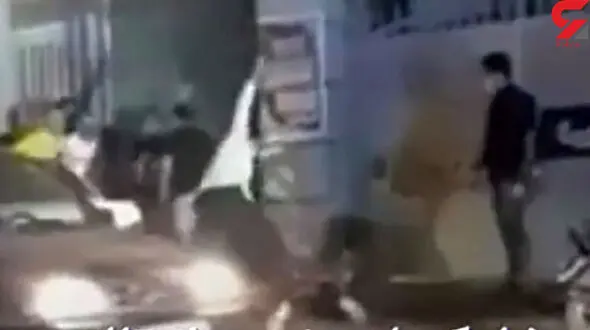 فیلم کامل وحشت آفرینی شرور کرجی با قمه  ! /  او با  گلوله پلیس کشته شد