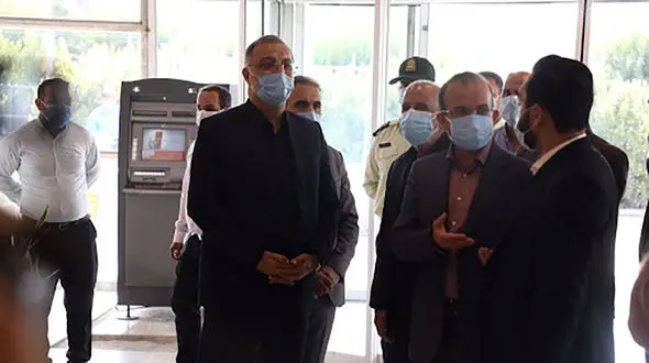 مرکز واکسیناسیون بوستان گفتگو با حضور شهردار تهران افتتاح شد + فیلم