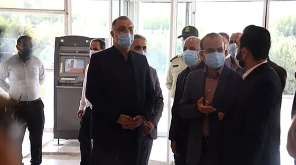 مرکز واکسیناسیون بوستان گفتگو با حضور شهردار تهران افتتاح شد + فیلم