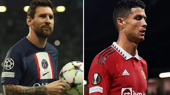 مسی مُچ رونالدو را خواباند