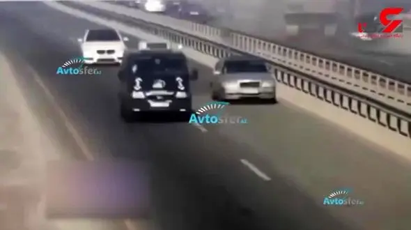 دو کشته، عاقبت توقف در کنار جاده برای خرید از دست فروش +فیلم