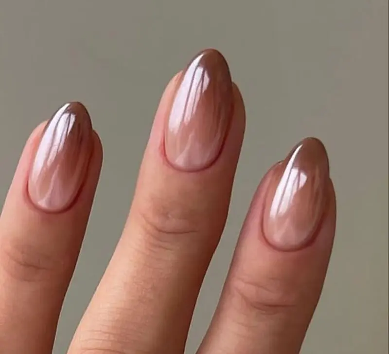 طرح ناخن ساده و شیک دخترانه