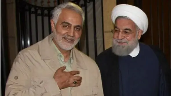 فیلم / سردار سلیمانی: من دست حسن روحانی را می‌بوسم ... / چرا چنین حرفی زدی ....