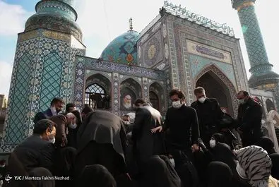  مراسم تشییع شهید فخری زاده با حضور فرماندهان عالی نیرو‌های مسلح صبح دوشنبه ۱۰ آذر ۱۳۹۹ در ستاد وزارت دفاع‎ برگزار شد. 