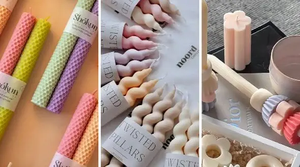 15 طراحی خیره‌ کننده شمع ایستاده مدرن برای تغییر دکوراسیون شما