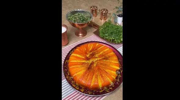 آموزش تهیه هویج پلو به 2 زبان + فیلم
