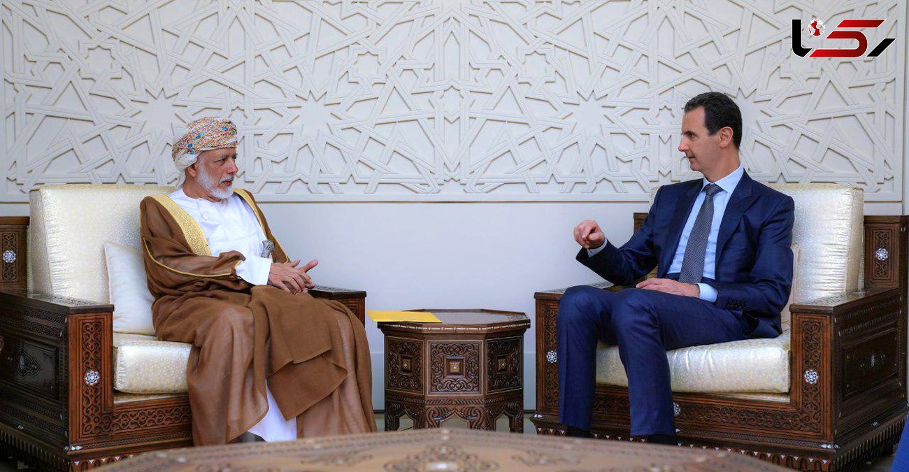 دیدار وزیر خارجه عمان با بشار اسد در دمشق 