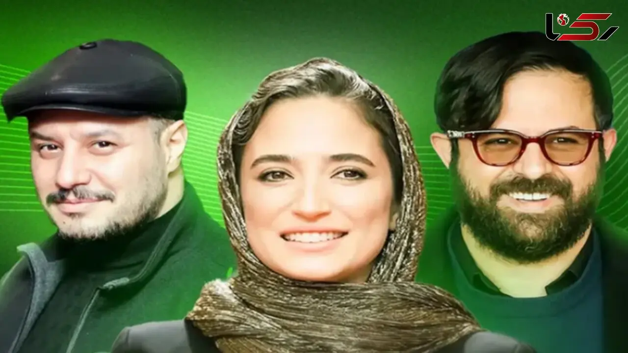 هومن سیدی، جواد عزتی و محمدرضا صابری در اکران افتتاحیه «سریال وحشی» پردیس کوروش