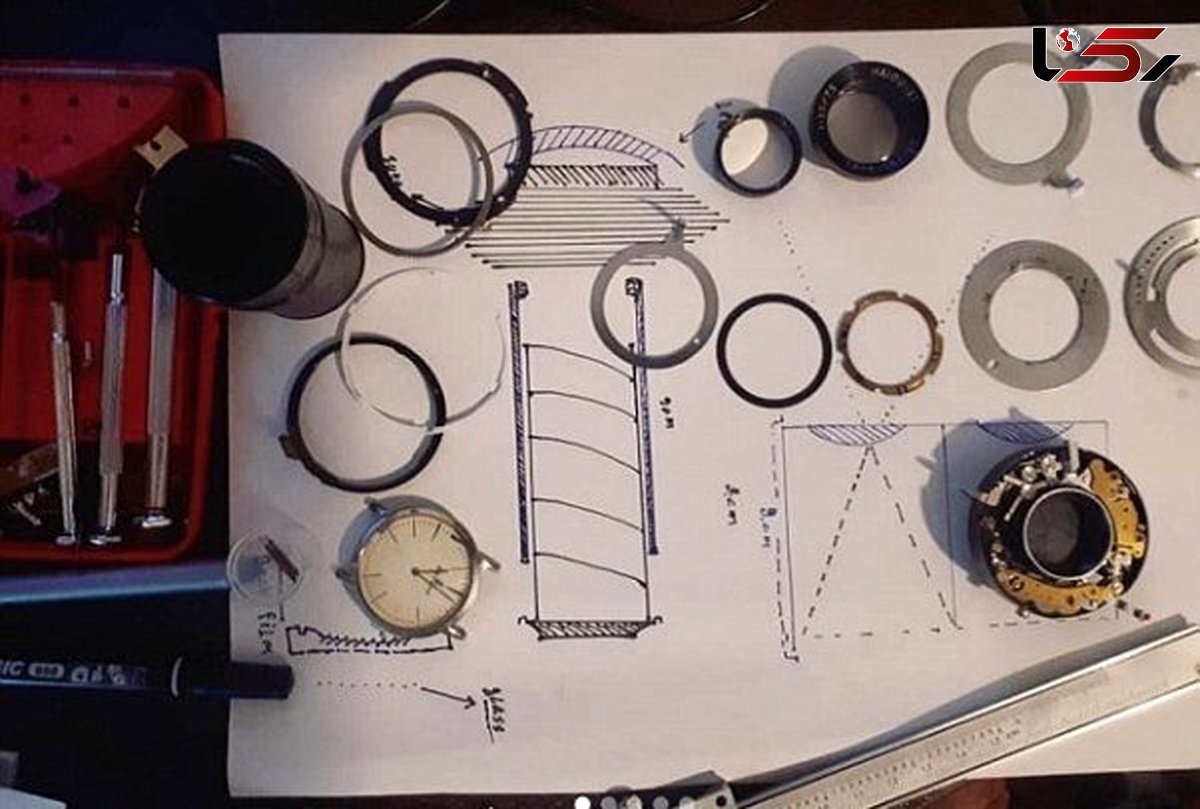 عکس گرفتن با ساعت خلاقیت یک عکاس ایرانی