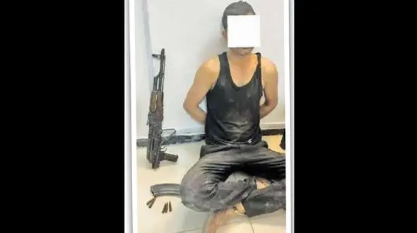 بازداشت قاتل مسلح که 2 تن را کشت و 4 مامور پلیس فارس را به رگبار بست + عکس