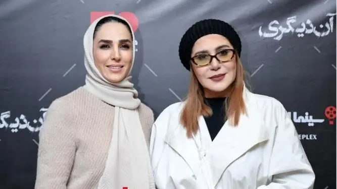 نگاهی به تیپ و استایل خانم بازیگران در اکران فیلم «آن دیگری»/ از درخشش پالتو پوست مینا وحید تا استایل کلاسیک سوگل طهماسبی، نسیم ادبی، امید زندگانی و ...