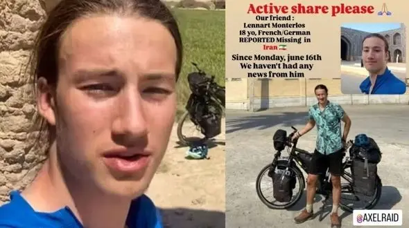 دوچرخه سوار فرانسوی در ایران بازداشت است