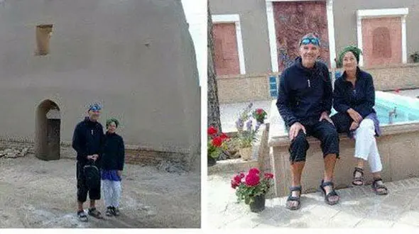 یک روستایی زوج گردشگر فرانسوی را از گل و لای مسیر باداب سورت نجات داد +عکس