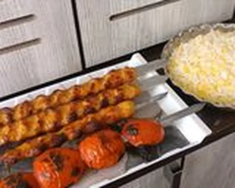 عکس مرحله 3 از دستور کباب مرغ خانگی