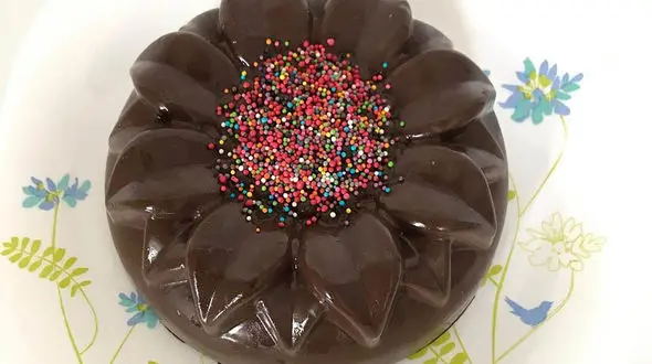 تزئین دسر با شکلات + فیلم