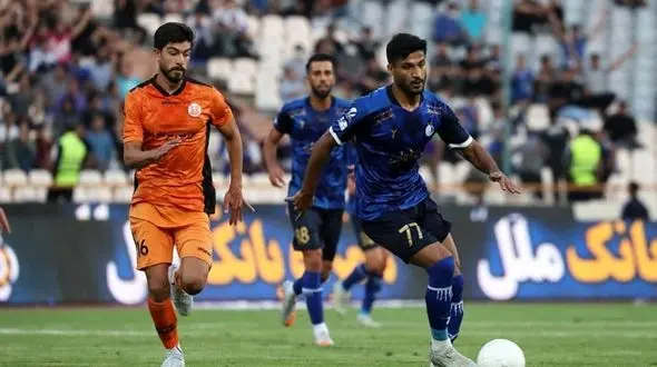 گل سوم استقلال به نساجی توسط محمد محبی + دفیلم