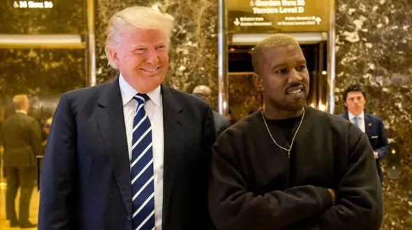 اظهار نظر عجیب همسر کیم کارداشیان در مورد ترامپ + عکس