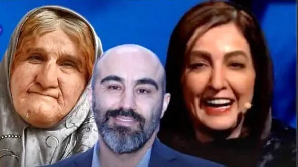 این پیرزن خانم بازیگر است یا آقای بازیگر ؟! + فیلم افشاگری شقایق دهقان