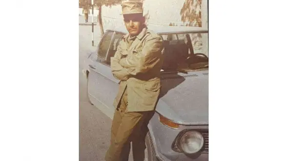 حمید لولایی در دوران سربازی + عکس 