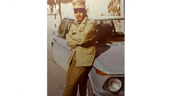 حمید لولایی در دوران سربازی + عکس 