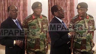 اولین تصاویر از موگابه بعد ازبازداشت توسط ارتش زیمباوه