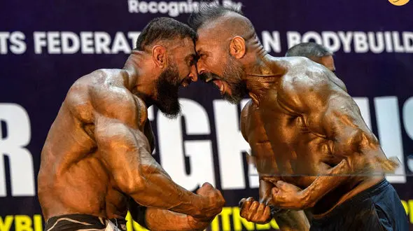 آقای عضلات افغانستان در کابل به پایان رسید+عکس