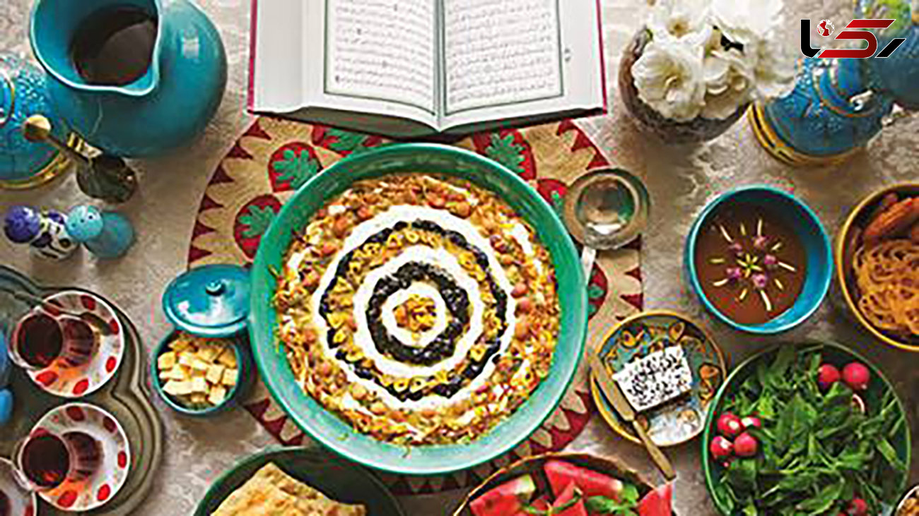 غذاهای مخصوص رمضان در بین مردم ایران + عکس 