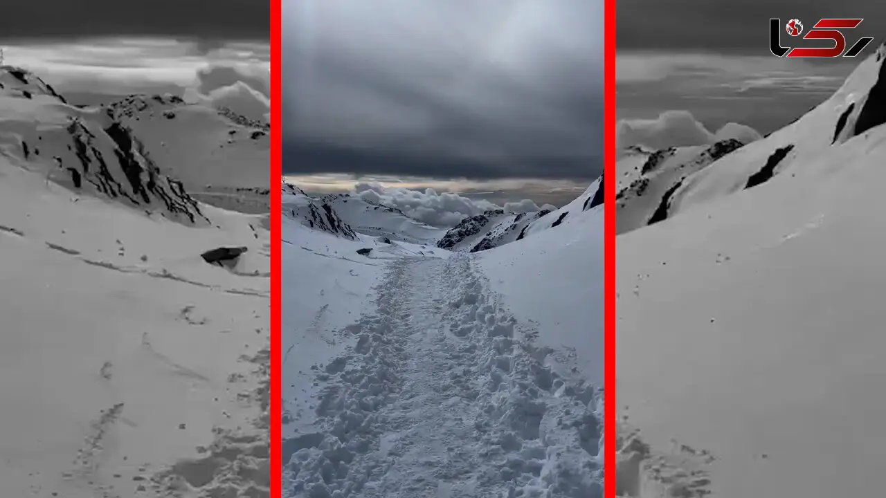 فیلم زیبای توچال پس از بارش برف