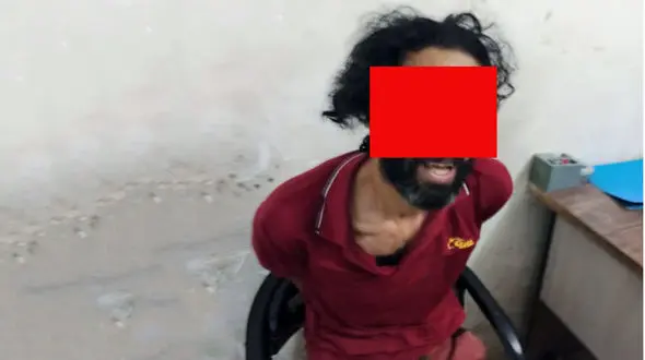 چاقوکشی دزد بانک تجارت به سمت گشت بسیج آبادان+ عکس