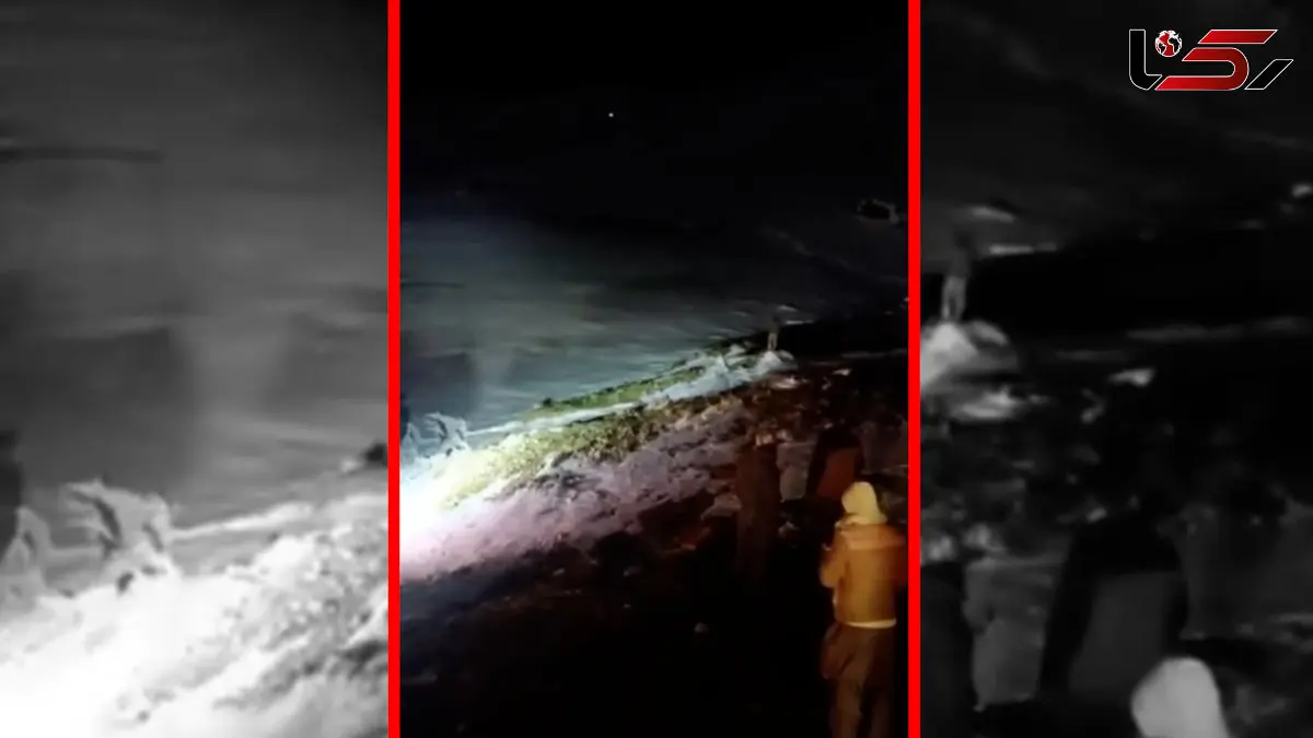 فیلم عملیات نجات در کولاک شدید ارتفاعات کیله شین