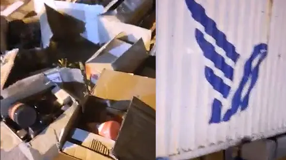 قاچاق کالا در پوشش مراسلات پستی در خرمشهر + فیلم