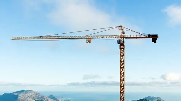 اولین فیلم از سقوط وحشتناک جرثقیل در محوطه ساختمان چیتگر / ببینید