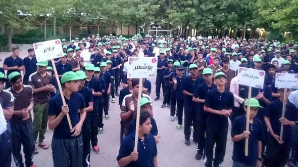 اعزام دانش آموزان استان بوشهر به اردوی بنیاد علوی