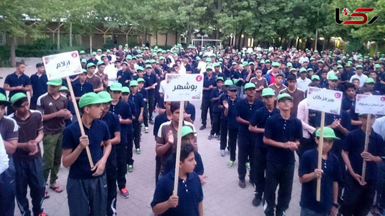 اعزام دانش آموزان استان بوشهر به اردوی بنیاد علوی