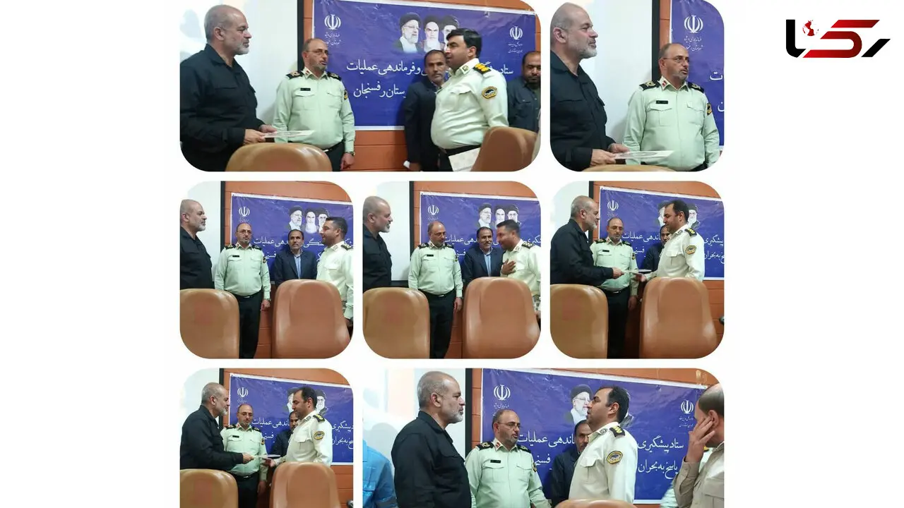 اقدام فداکارانه یک فرمانده برای سیل زدگان / رییس پلیس انار چه کرد ؟!